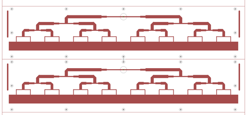 Example layout in Eagle